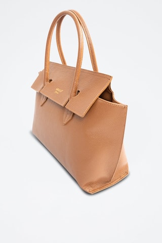 Bolso de piel Irena - Camel