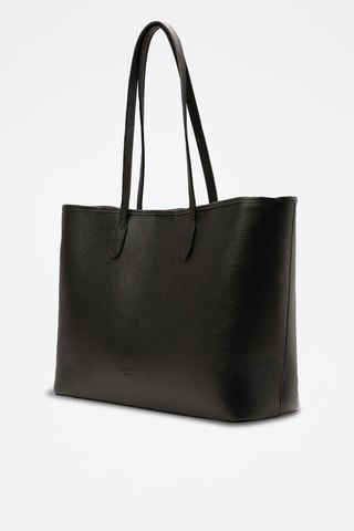 Bolso shopper de piel Sola - Negro