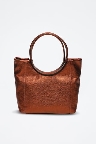 Bolso de piel Julia - Dorado