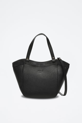 Bolso de piel Dana - Negro