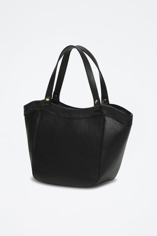 Bolso de piel Dana - Negro