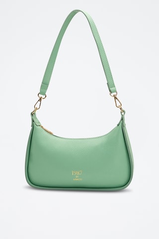 Bolso de piel Storm - Verde agua