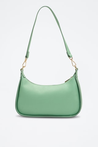 Bolso de piel Storm - Verde agua