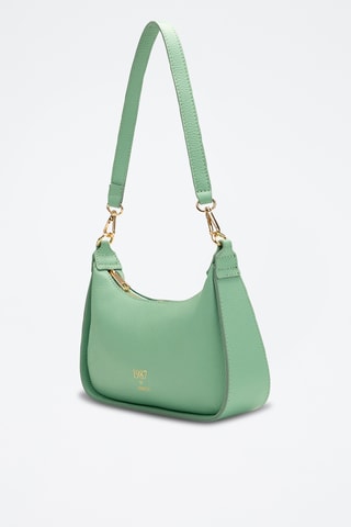 Bolso de piel Storm - Verde agua