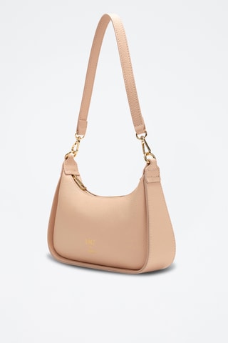 Bolso de piel Storm - Rosa claro