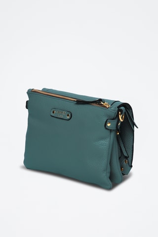 Bandolera de piel Bayne - Verde