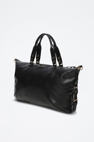 Bolso de piel Odelia - Negro