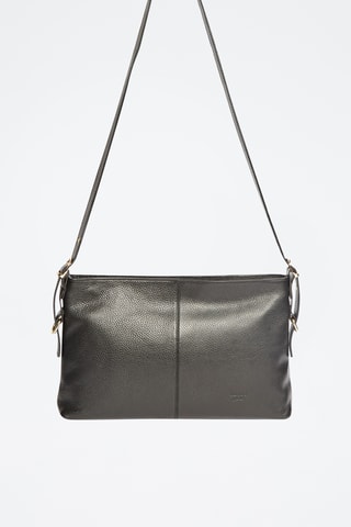 Bandolera de piel Zita - Negro