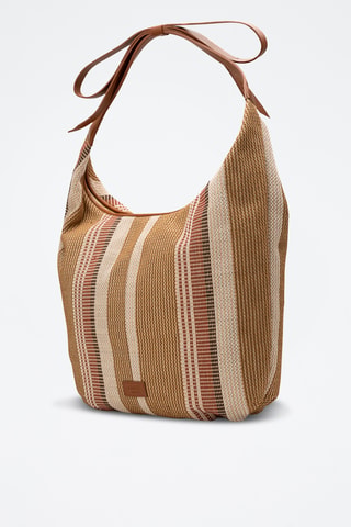 Bolso shopper de piel Gina - Camel