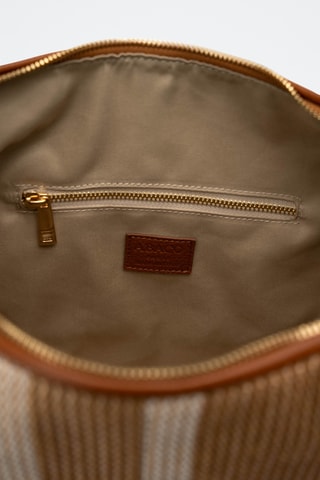 Bolso shopper de piel Gina - Camel