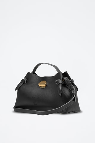 Bolso de piel Vera - Negro