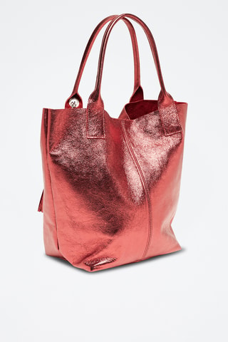 Bolso de piel Yana - Rojo
