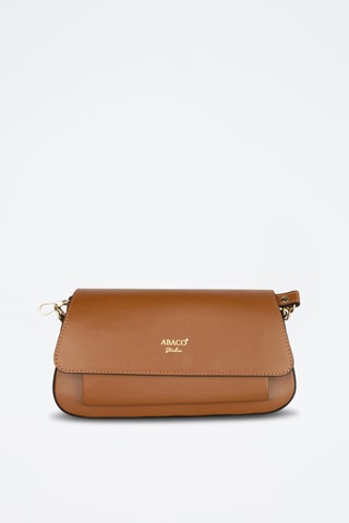 Sac à main en cuir Lior - Marron
