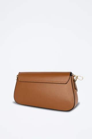 Sac à main en cuir Lior - Marron