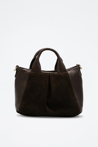 Sac à main en cuir Jeti - Marron
