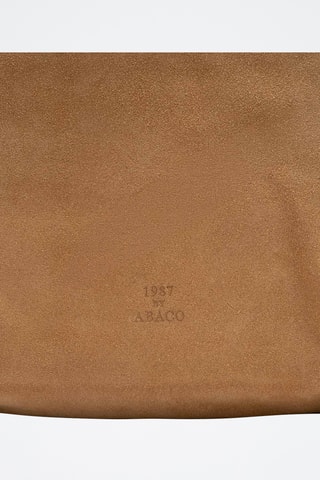 Sac porté épaule en cuir Nova - Marron clair