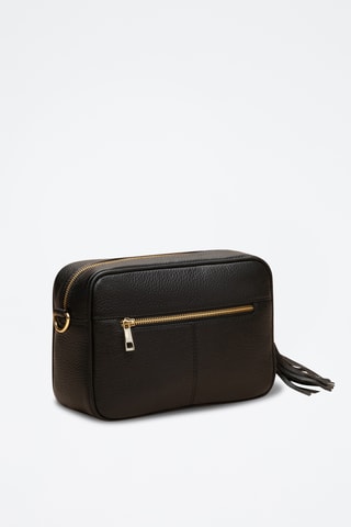 Borsa a tracolla in pelle Aude - Nero
