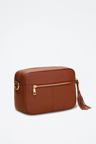 Borsa a tracolla in pelle Aude - Cammello