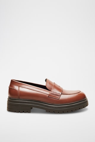 Mocassini platform in pelle Céline - Marrone