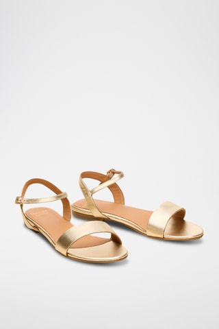 Sandali in pelle Félicie - Dorato