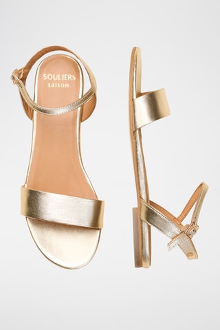 Sandali in pelle Félicie - Dorato