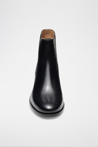 Stivaletti Beatles in pelle Clara - Leonarr x Swan - Nero