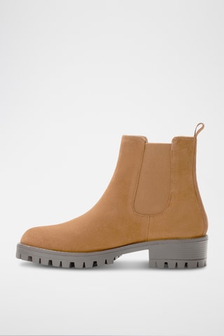 Stivaletti Beatles in pelle scamosciata e pelle Estelle - Leonarr x Swan - Marrone