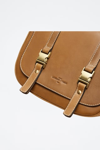 Borsa a tracolla in pelle Flore - Marrone