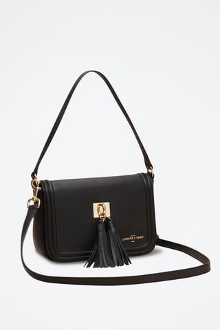 Borsa a tracolla in pelle Berthe - Nero