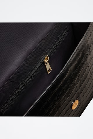Borsa a mano in pelle Bella - Nero
