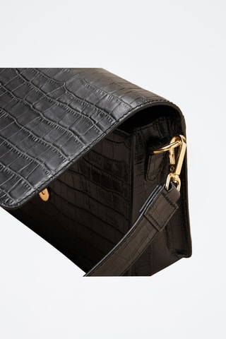Borsa a mano in pelle Bella - Nero