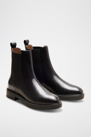 Stivaletti Beatles in pelle Isaure - Nero