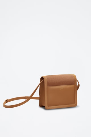 Borsa a tracolla in pelle Anita - Marrone