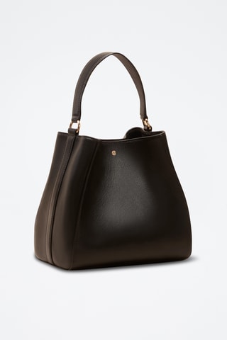 Borsa a mano in pelle Ada - Nero