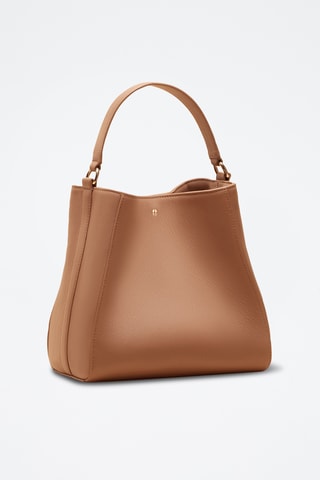 Borsa a mano in pelle Ada - Marrone