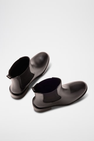 Stivaletti Beatles in pelle Coline - Nero