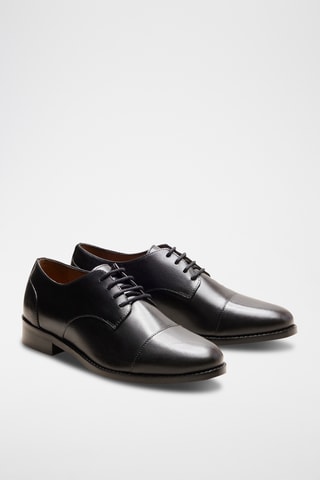 Stringate in pelle Capucine - Nero