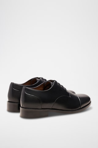 Stringate in pelle Capucine - Nero