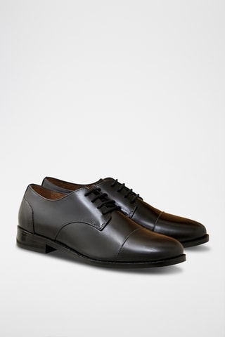 Stringate in pelle Capucine - Nero