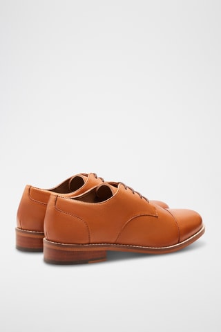 Stringate in pelle Capucine - Cammello