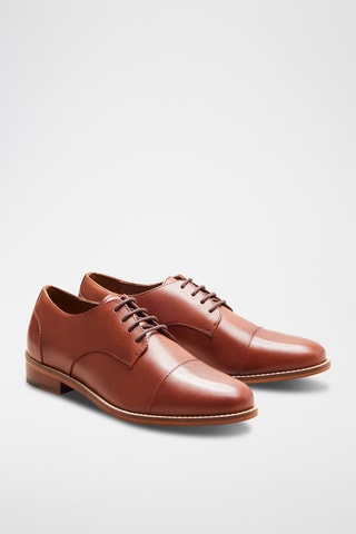 Stringate in pelle Capucine - Marrone