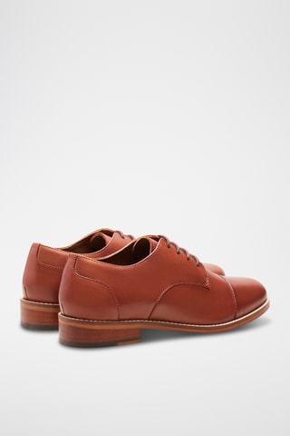 Stringate in pelle Capucine - Marrone