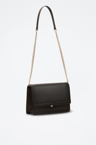 Borsa a tracolla in pelle Hélène - Nero