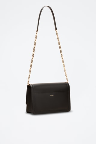 Borsa a tracolla in pelle Hélène - Nero