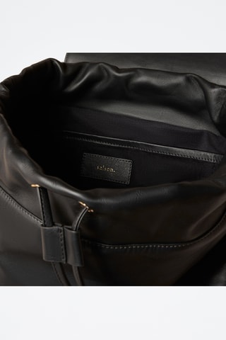 Zaino in pelle Lola - Nero