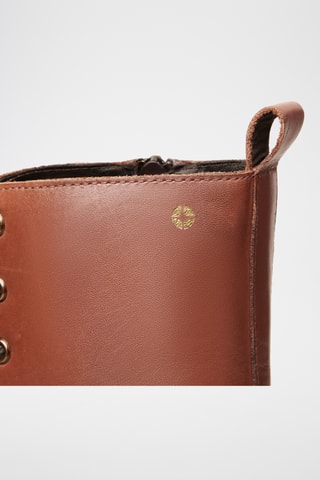 Stivaletti in pelle Nina - Marrone