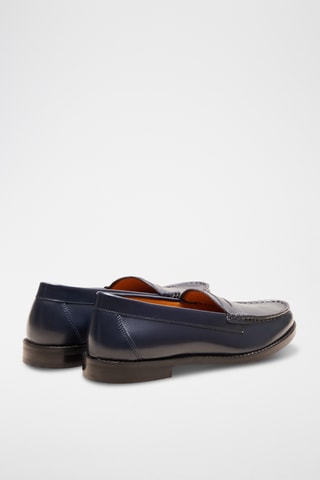 Mocassini in pelle Victoire - Navy