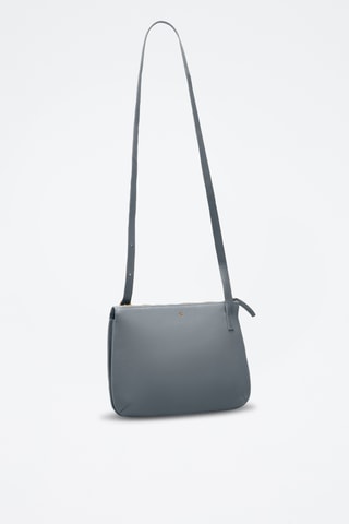 Borsa a tracolla in pelle Irma - Blu