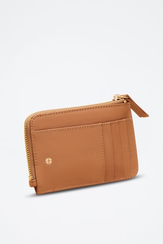 Portacarte in pelle Sophie - Marrone