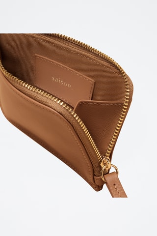 Portacarte in pelle Sophie - Marrone